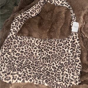 American Eagle Outfitters Leopard Print Shoulder Bag